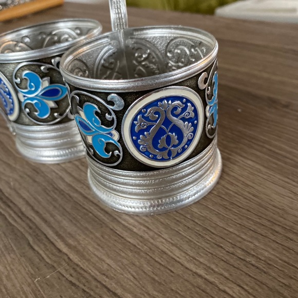 Authentic Soviet Russia Vintage Podstakannik - Picture 5 of 6